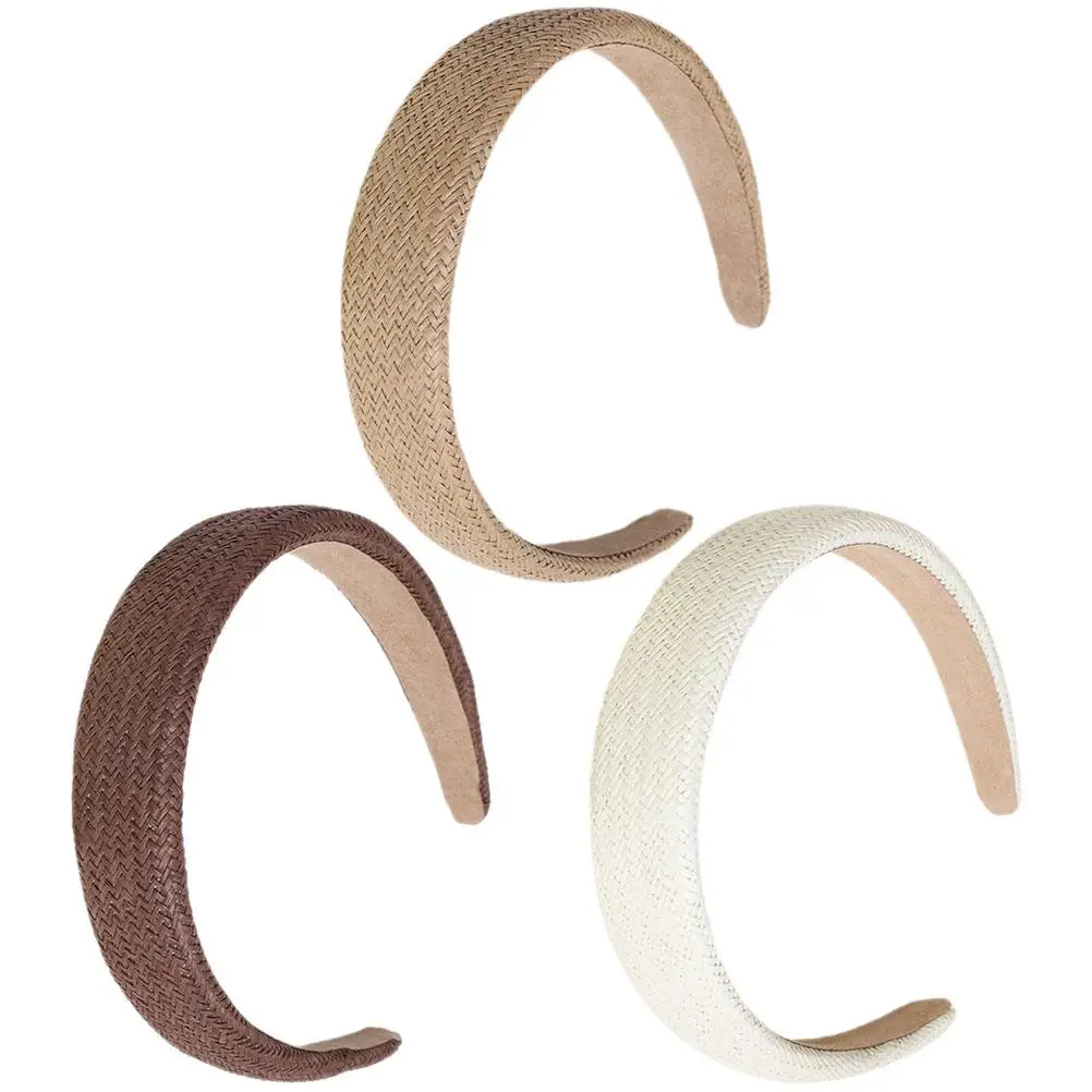 3Pcs Solid Color Headbands Women Woven Hair Accessories Comfortable SkinFriendly Material Match Dress Hairstyle Party Photos Fix
3Pcs Solid Color Headbands Women Woven Hair Accessories Comfortable SkinFriendly Material Match Dress Hairstyle Party Photos Fix