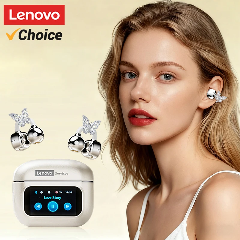 Наушники Bluetooth Lenovo RS107 с сенсорным экраном, беспроводные, открытого типа, спортивные, с длительным временем работы от батареи, стереозвук
Наушники Bluetooth Lenovo RS107 с сенсорным экраном, беспроводные, открытого типа, спортивные, с длительным временем работы от батареи, стереозвук