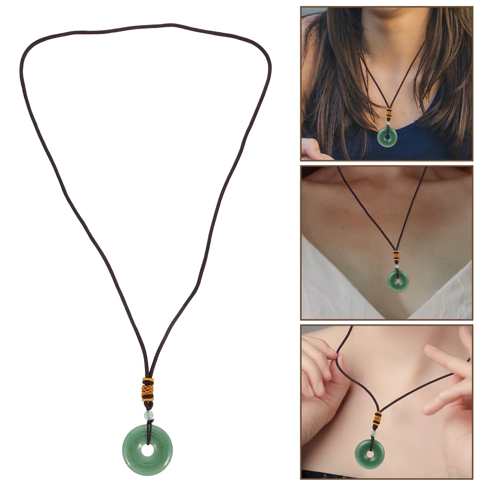 Necklaces Crystal Stone Pendant Women Jewelry Natural Decorate Decorative Green Decoration Pendants Miss
Necklaces Crystal Stone Pendant Women Jewelry Natural Decorate Decorative Green Decoration Pendants Miss