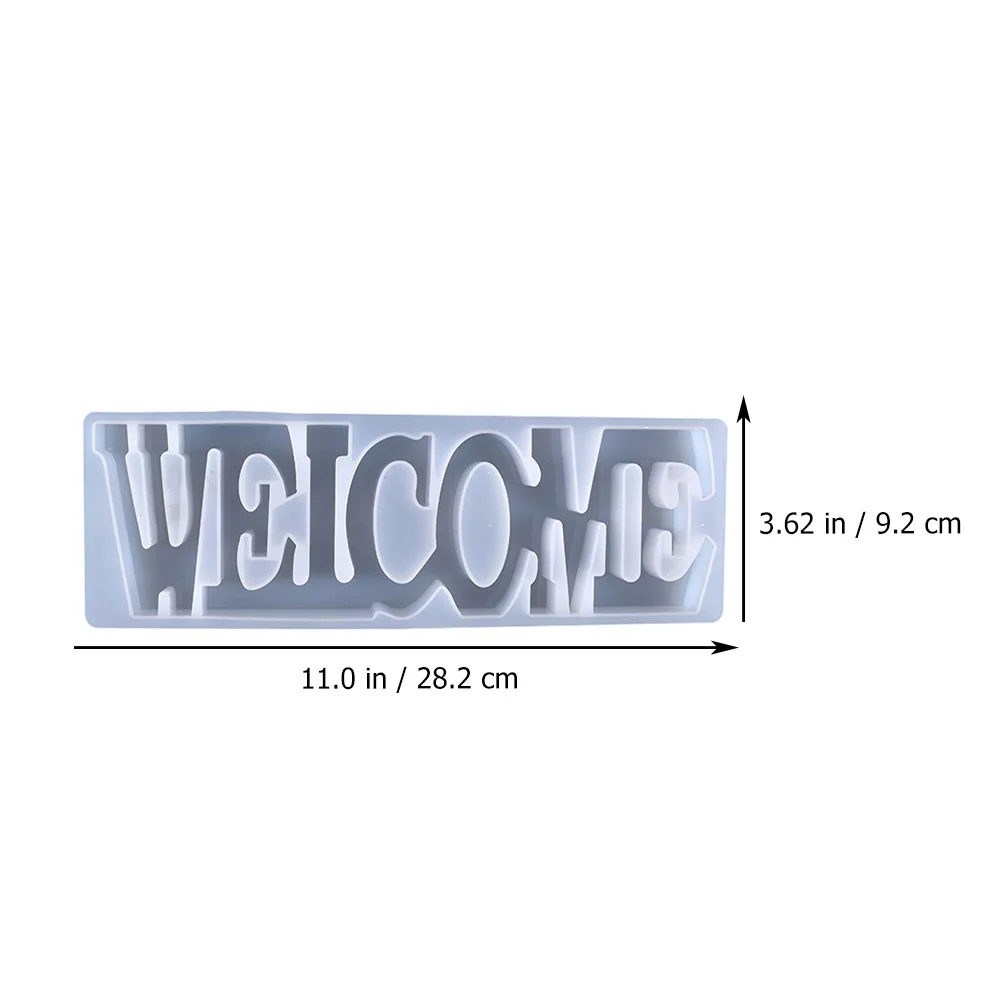 Diy Epoxy Resin Welcome Sign Letter Silicone Molds Reusable Craft Casting Tools Home Decor Art Projects Durable Flexible
Diy Epoxy Resin Welcome Sign Letter Silicone Molds Reusable Craft Casting Tools Home Decor Art Projects Durable Flexible