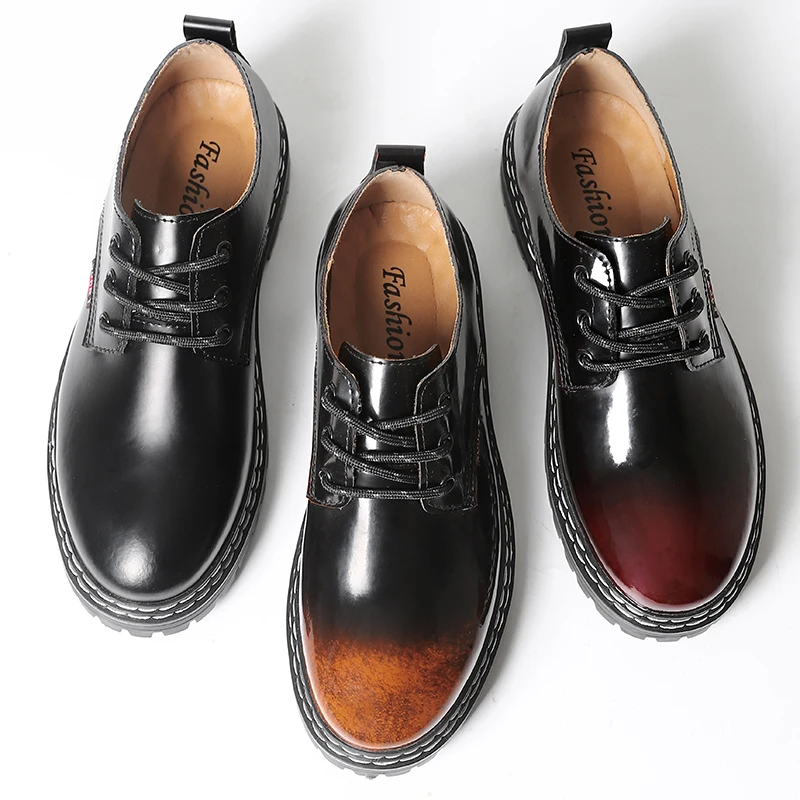 Men's Derby Shoes Safety Work Shoes Natural Genuine Leather Casual Shoes High Quality Handmade Large Size 38-46
Men's Derby Shoes Safety Work Shoes Natural Genuine Leather Casual Shoes High Quality Handmade Large Size 38-46