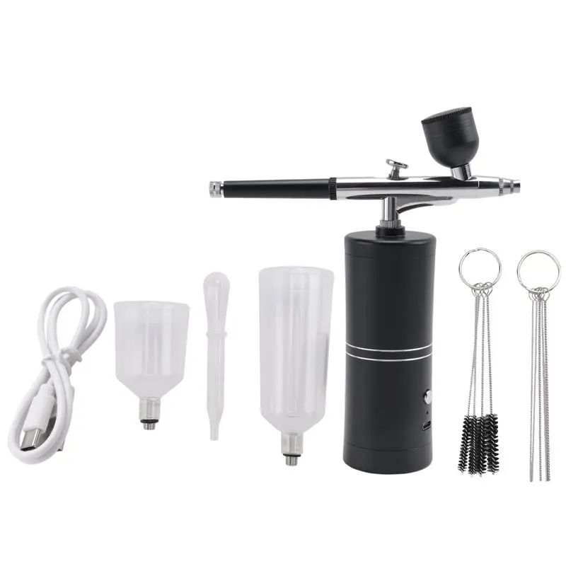 Airbrush Kit With Compressor Rechargeable Cordless Non-Clogging High-Pressure Airbrush Set For Nail Art Makeup Painting Durable
Airbrush Kit With Compressor Rechargeable Cordless Non-Clogging High-Pressure Airbrush Set For Nail Art Makeup Painting Durable