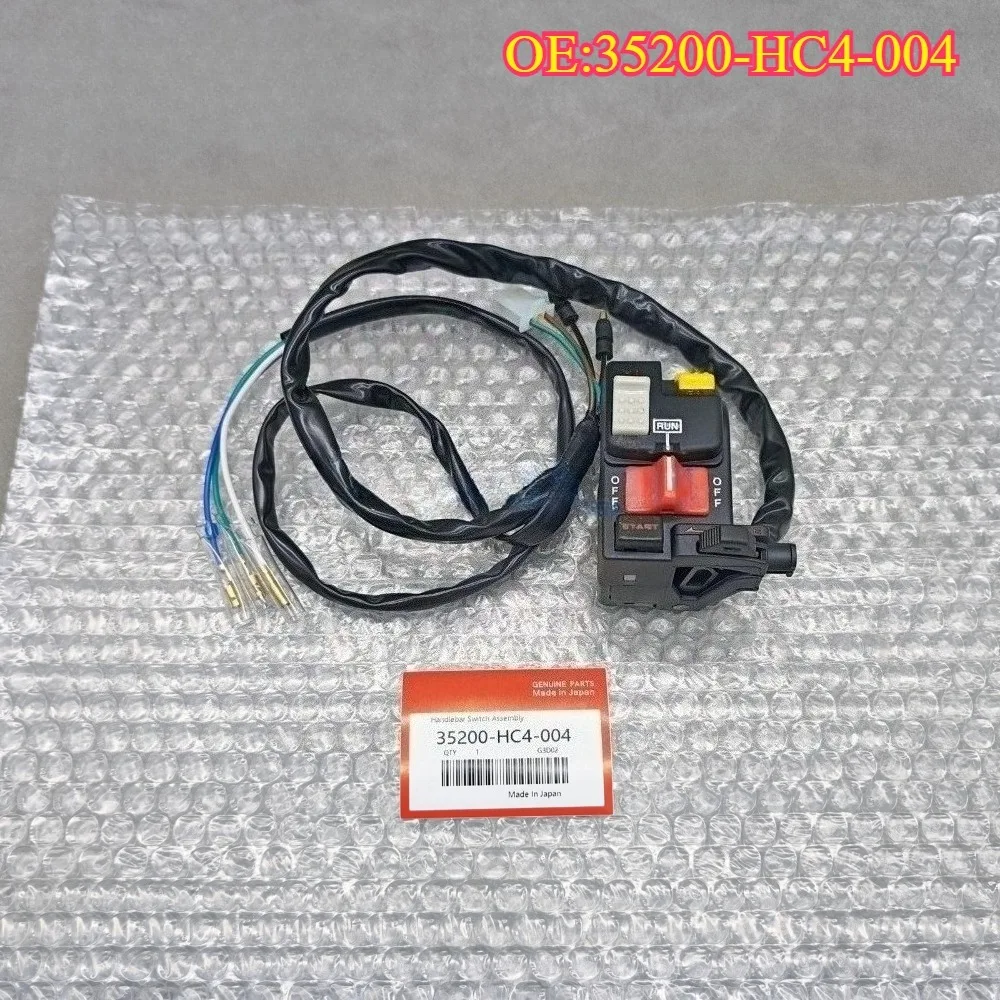 High quality New For 35200-HC4-004 Control Switch Start Kill Stop Headlight Button for Honda FourTrax 300 1988-1995
High quality New For 35200-HC4-004 Control Switch Start Kill Stop Headlight Button for Honda FourTrax 300 1988-1995