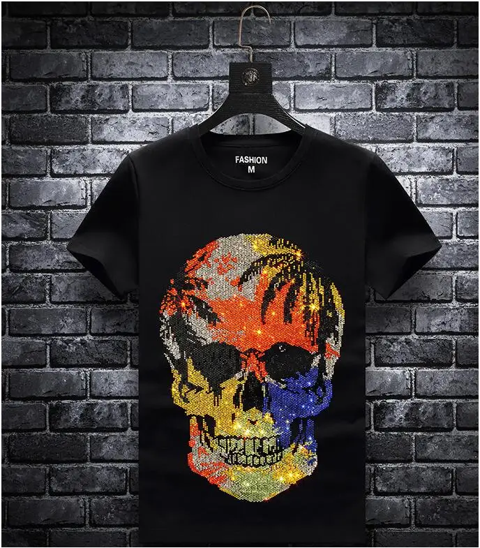 S-6XL Anime Men Dress TShirts Rhinestones Man Summer Fashion T-Shirts Streetwear Men's Clothing
S-6XL Anime Men Dress TShirts Rhinestones Man Summer Fashion T-Shirts Streetwear Men's Clothing
