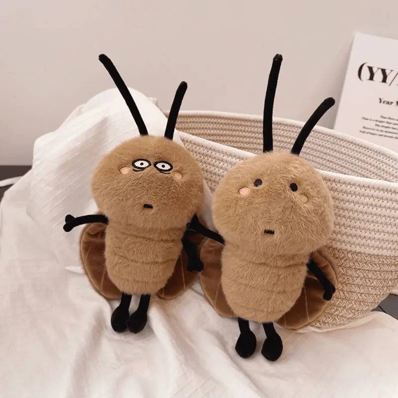 Lovely Cockroach Funny Brown Roach Animal Small Doll Soft Stuffed Plush Toy Girl Boy Birthday Christmas Gift 1pc
Lovely Cockroach Funny Brown Roach Animal Small Doll Soft Stuffed Plush Toy Girl Boy Birthday Christmas Gift 1pc