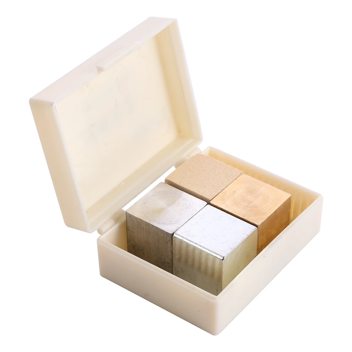 4Pcs Metal Block Copper Iron Aluminum Wooden Science Education Product Density Experiment Set Physics Teaching Instrument
4Pcs Metal Block Copper Iron Aluminum Wooden Science Education Product Density Experiment Set Physics Teaching Instrument