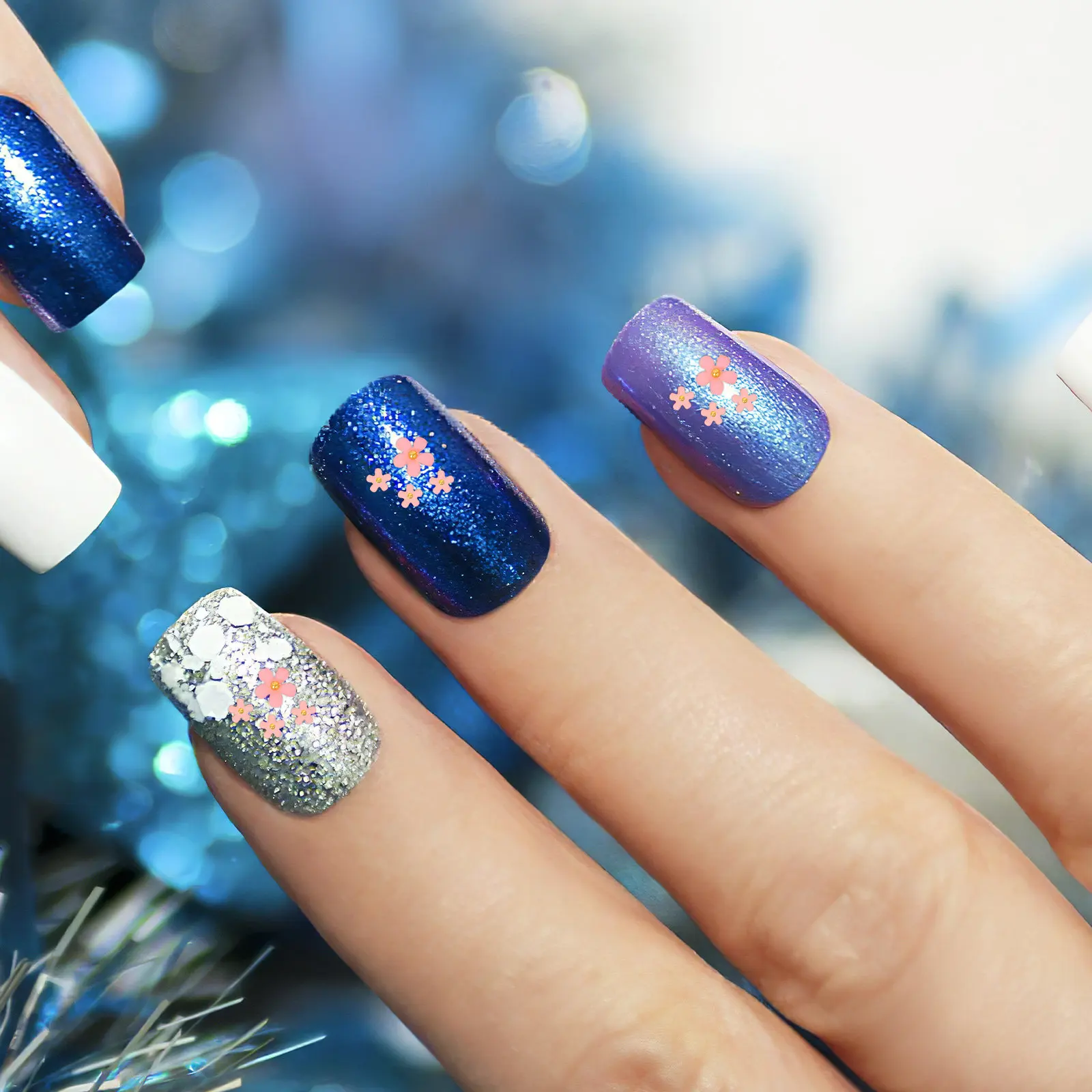 2 Boxes Nail Charms 3D Resin Flower Mixed Sizes Artificial Pearls Acrylic Colorful Flower Nail Art Decoration DIY Wedding Party
2 Boxes Nail Charms 3D Resin Flower Mixed Sizes Artificial Pearls Acrylic Colorful Flower Nail Art Decoration DIY Wedding Party