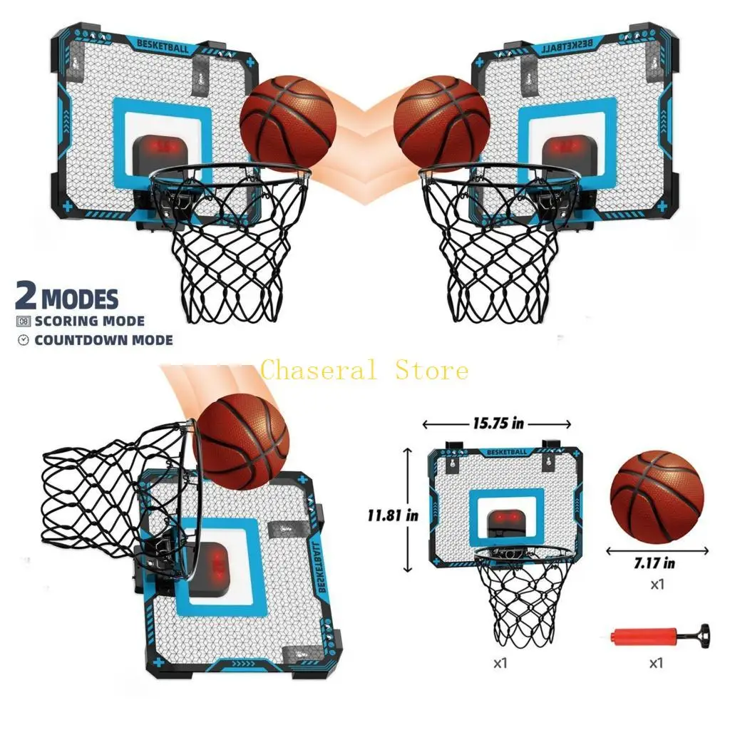 E7CE Indoor Basketball Set Highlighting Electronic Scorer and Rubber Basketball for Competitive Fun
E7CE Indoor Basketball Set Highlighting Electronic Scorer and Rubber Basketball for Competitive Fun