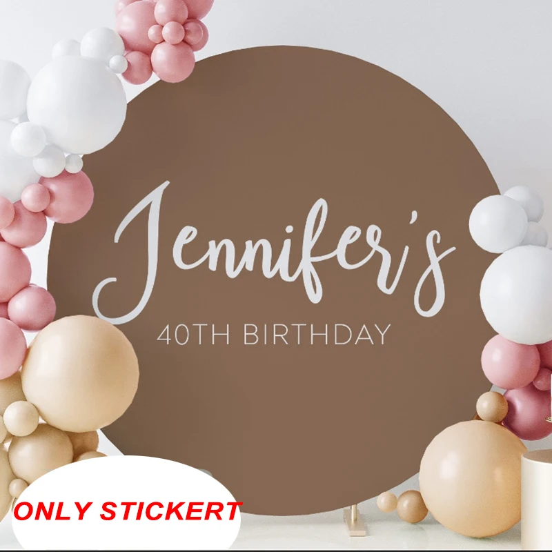 Birthday Party Sign Wall Stickers Customized Name Happy Birthday Sticker Vinyl Decal Birthday Wall Decoration
Birthday Party Sign Wall Stickers Customized Name Happy Birthday Sticker Vinyl Decal Birthday Wall Decoration