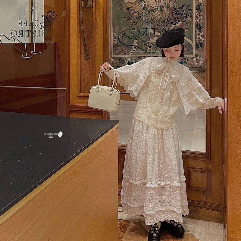 Коллекция Vimas: Элегантное платье в стиле Эдвариан, короткая юбка, корейская версия, дышащая, с длинными рукавами, для повседневной носки
Коллекция Vimas: Элегантное платье в стиле Эдвариан, короткая юбка, корейская версия, дышащая, с длинными рукавами, для повседневной носки