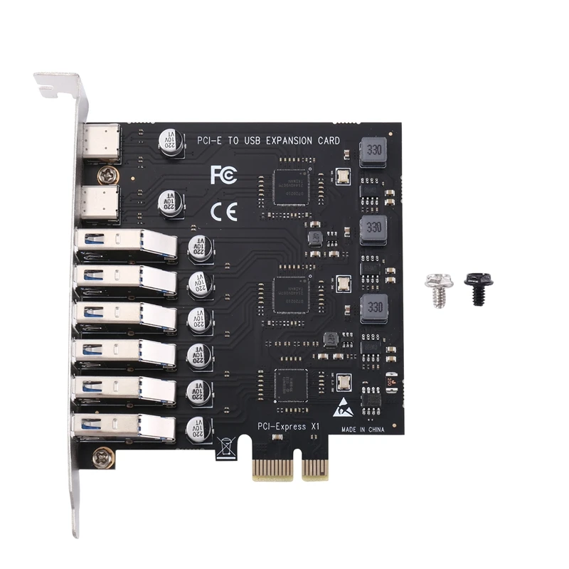 Портативная настольная карта расширения USB 3,2, 8-портовая карта адаптера SATA, Pci-E на USB 3.2 Type C, переходная карта, аксессуары, детали
Портативная настольная карта расширения USB 3,2, 8-портовая карта адаптера SATA, Pci-E на USB 3.2 Type C, переходная карта, аксессуары, детали