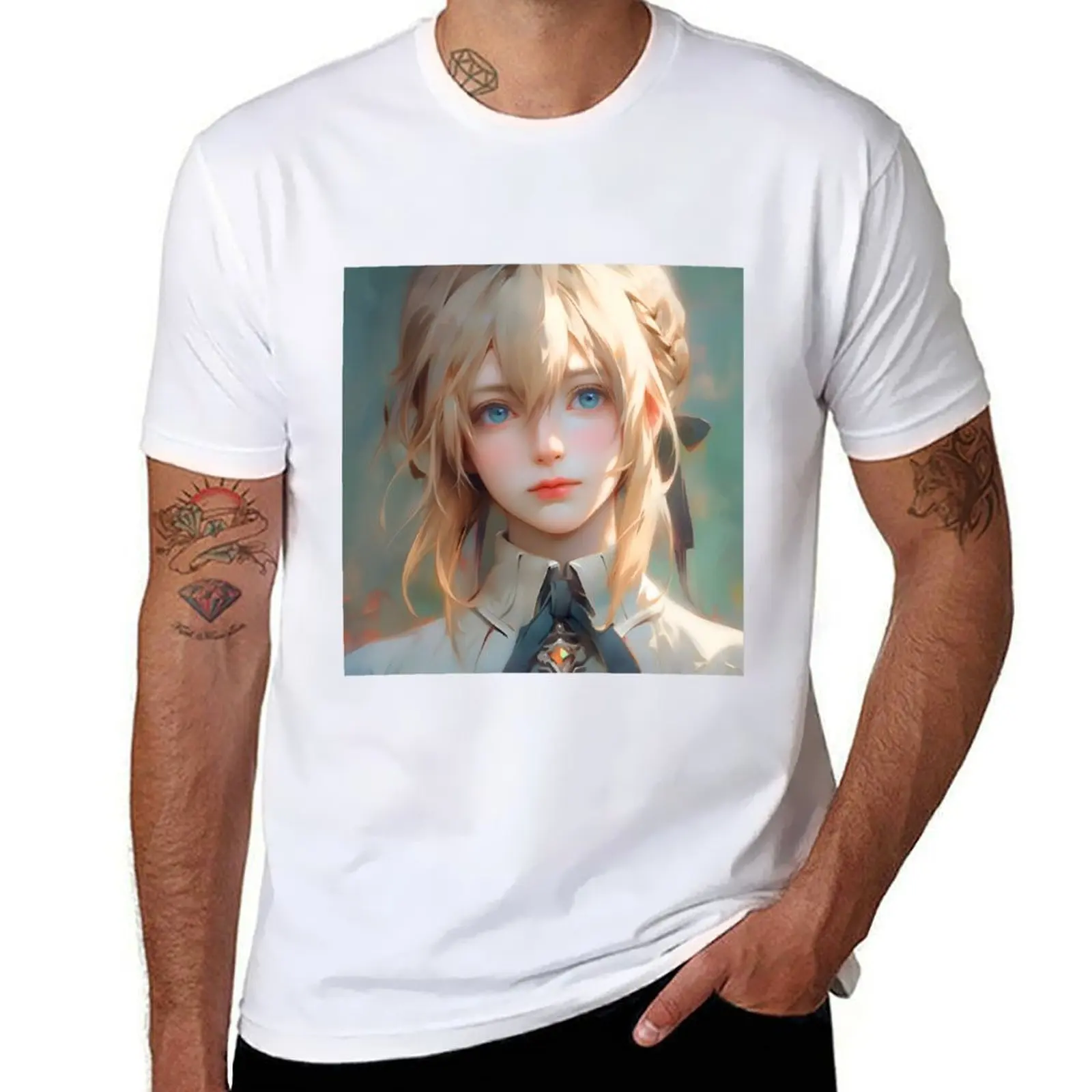 Alice SAO Cute Anime Girl – Oil Painting Style T-Shirt t shirt men 100% cotton luxury brand man t shirt heavy cotton
Alice SAO Cute Anime Girl – Oil Painting Style T-Shirt t shirt men 100% cotton luxury brand man t shirt heavy cotton