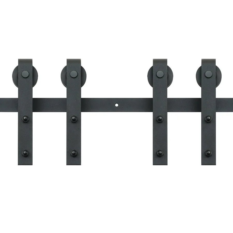 8FT Sliding Barn Door Hardware Kit 330LBS Heavy Duty Barn Door Track Kit for Double Doors Fit 3.74.3FT Total Wide and 1.31.8 T
8FT Sliding Barn Door Hardware Kit 330LBS Heavy Duty Barn Door Track Kit for Double Doors Fit 3.74.3FT Total Wide and 1.31.8 T