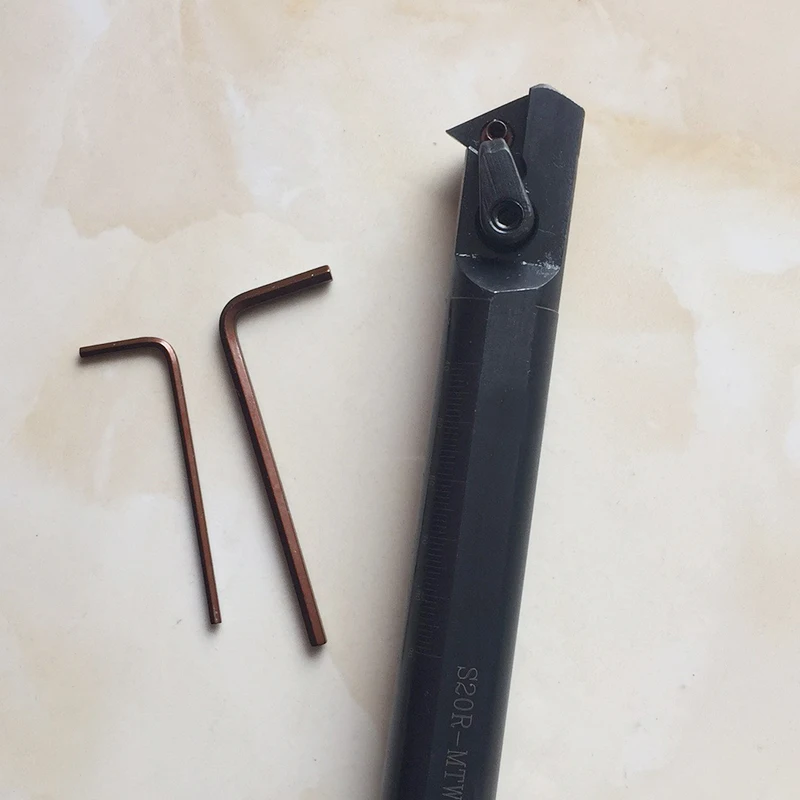 1PCS Internal Threading Tool Holder 20mm Shank Dia. 200mm Length Left/Right Hand
1PCS Internal Threading Tool Holder 20mm Shank Dia. 200mm Length Left/Right Hand
