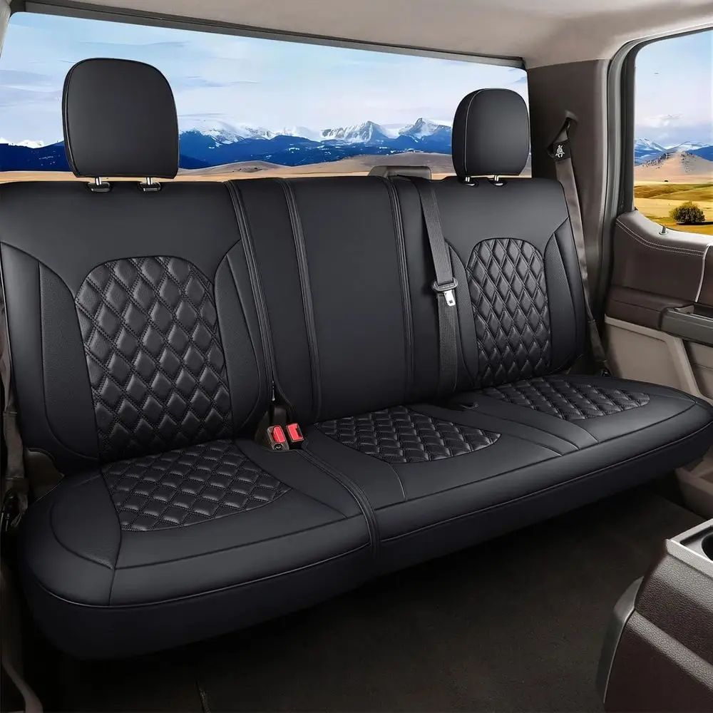150 Rear Bench Car Seat Covers, Leather Back Row Seat Cushion Cover it or 2015-2025 ord 150 SuperCrew & 2017-2025 250 350 450 Su
150 Rear Bench Car Seat Covers, Leather Back Row Seat Cushion Cover it or 2015-2025 ord 150 SuperCrew & 2017-2025 250 350 450 Su
