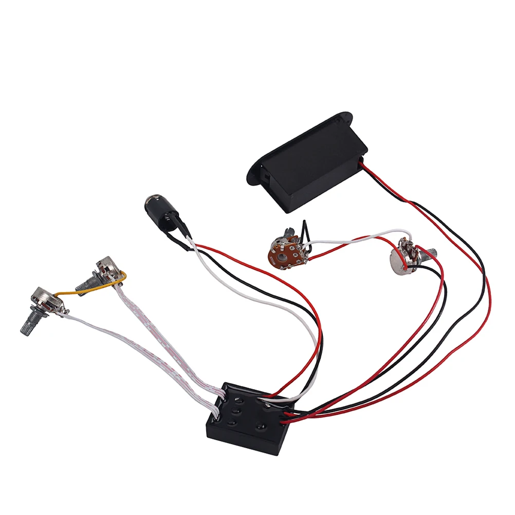 2 Band EQ Preamp Circuit Bass Guitar Wiring Harness JB Pickup Set 1 Volume 2 Tone Pots Balance Electric Instruments Tone Control
2 Band EQ Preamp Circuit Bass Guitar Wiring Harness JB Pickup Set 1 Volume 2 Tone Pots Balance Electric Instruments Tone Control