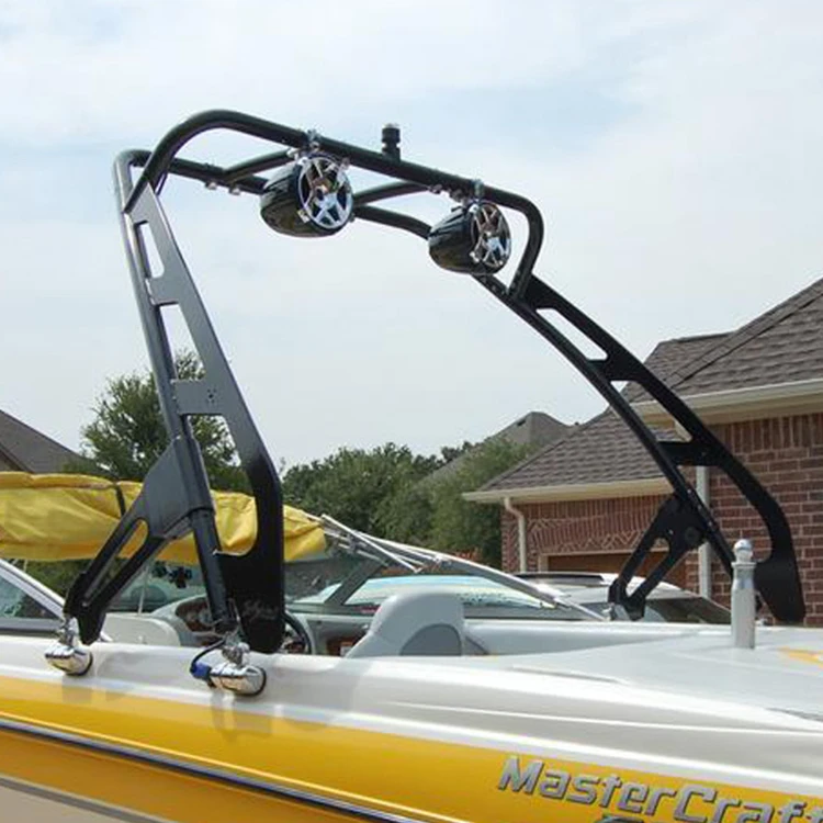 Tower Black Polished Wakeboard Boat TowerT10 Forward Facing Aluminum FREERIDE Wakeboard
Tower Black Polished Wakeboard Boat TowerT10 Forward Facing Aluminum FREERIDE Wakeboard