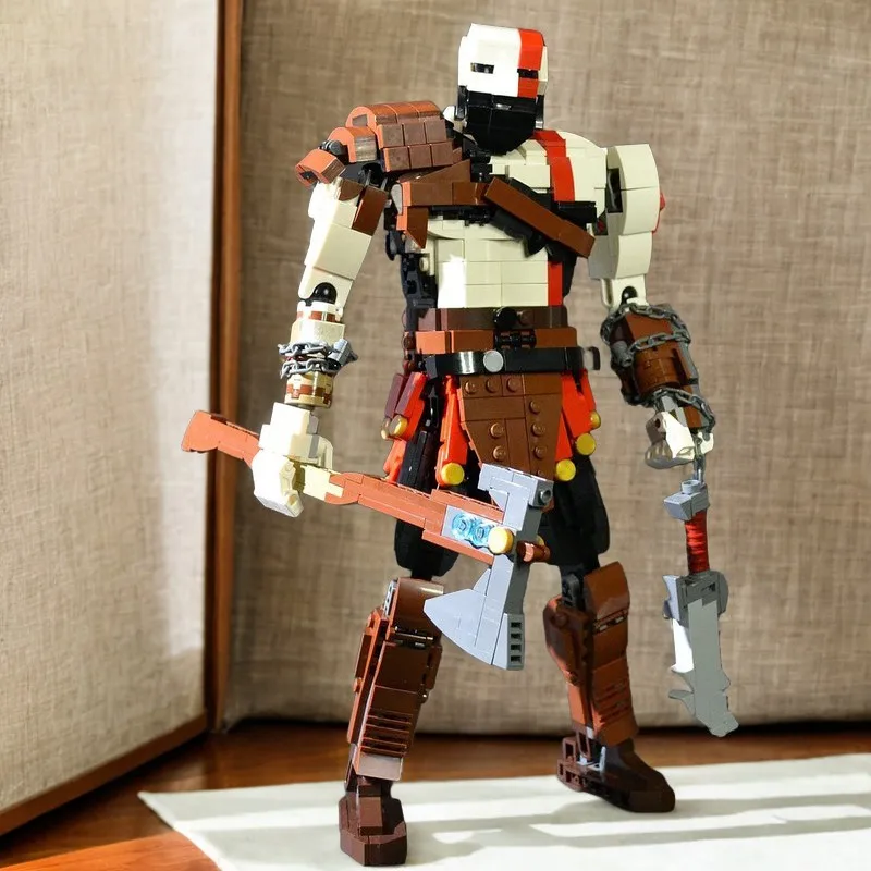 968 pcs MOC Kratos God of War 2018 Action Figure Building Blocks Education Model Building Blocks Birthday DIY Toys Gift
968 pcs MOC Kratos God of War 2018 Action Figure Building Blocks Education Model Building Blocks Birthday DIY Toys Gift