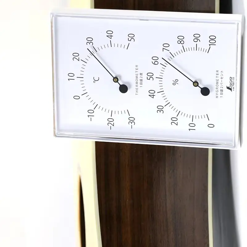 Japanese High-precision Thermometer and Hygrometer Wall-mounted Humidity Meter Guitar Making Tool
Japanese High-precision Thermometer and Hygrometer Wall-mounted Humidity Meter Guitar Making Tool