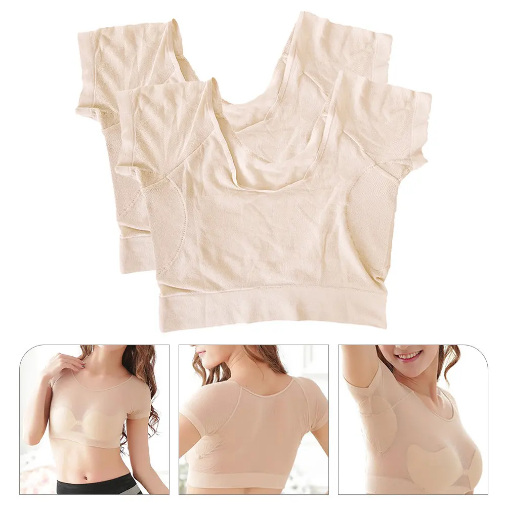 2Pcs Breathable Sweat Absorbing Vest for Women Underarm Protector Pads Quick Dry Anti Wet Shirt Comfortable Elastic Fit Summer
2Pcs Breathable Sweat Absorbing Vest for Women Underarm Protector Pads Quick Dry Anti Wet Shirt Comfortable Elastic Fit Summer