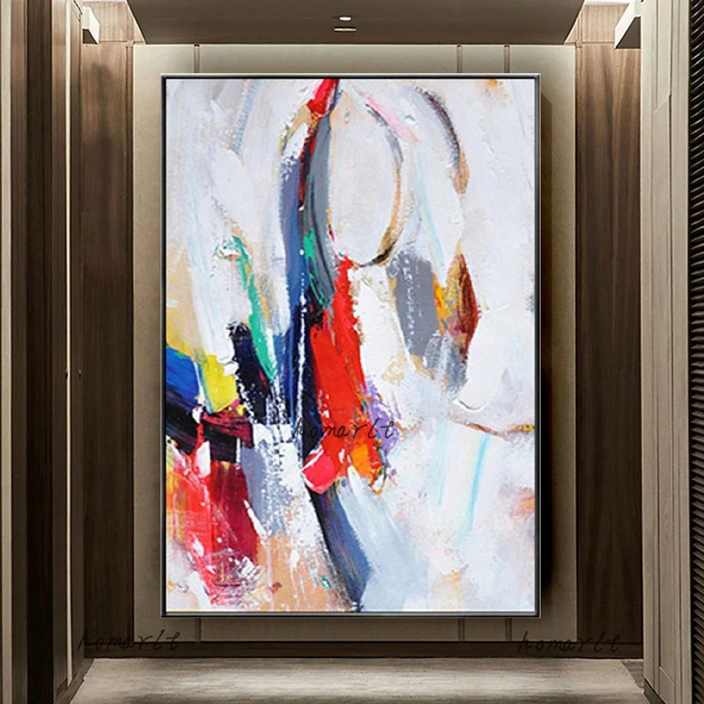 Large Poster 100% Hand-Painted Abstract Mural Red Oil Painting On Canvas Vertical Wall Art Pictures For Living Room Home Decor
Large Poster 100% Hand-Painted Abstract Mural Red Oil Painting On Canvas Vertical Wall Art Pictures For Living Room Home Decor