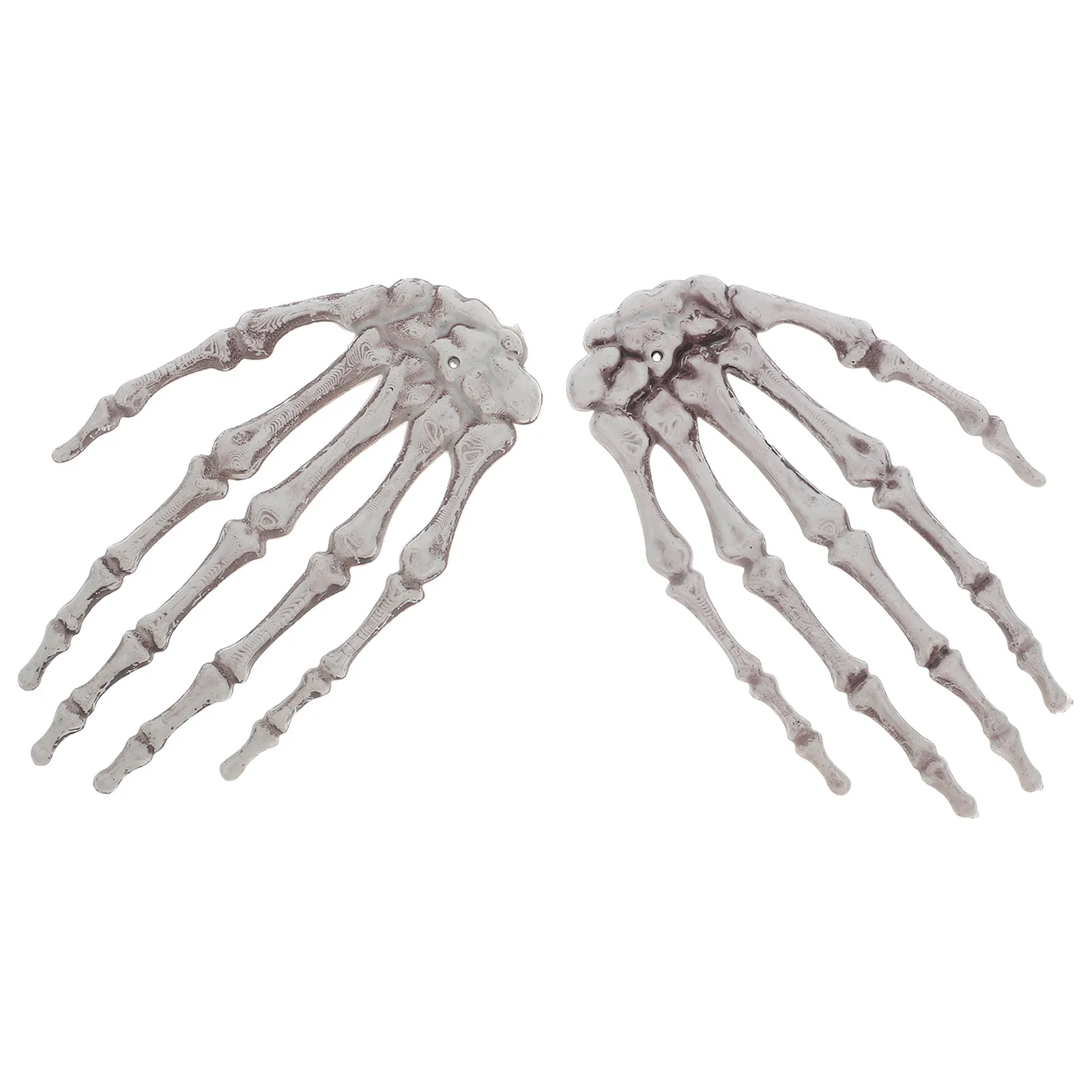 1 Pair Halloween Skull Hand Decoration Plastic Scary Bone Hands Creepy Festive Party Ornament Spooky Atmosphere
1 Pair Halloween Skull Hand Decoration Plastic Scary Bone Hands Creepy Festive Party Ornament Spooky Atmosphere