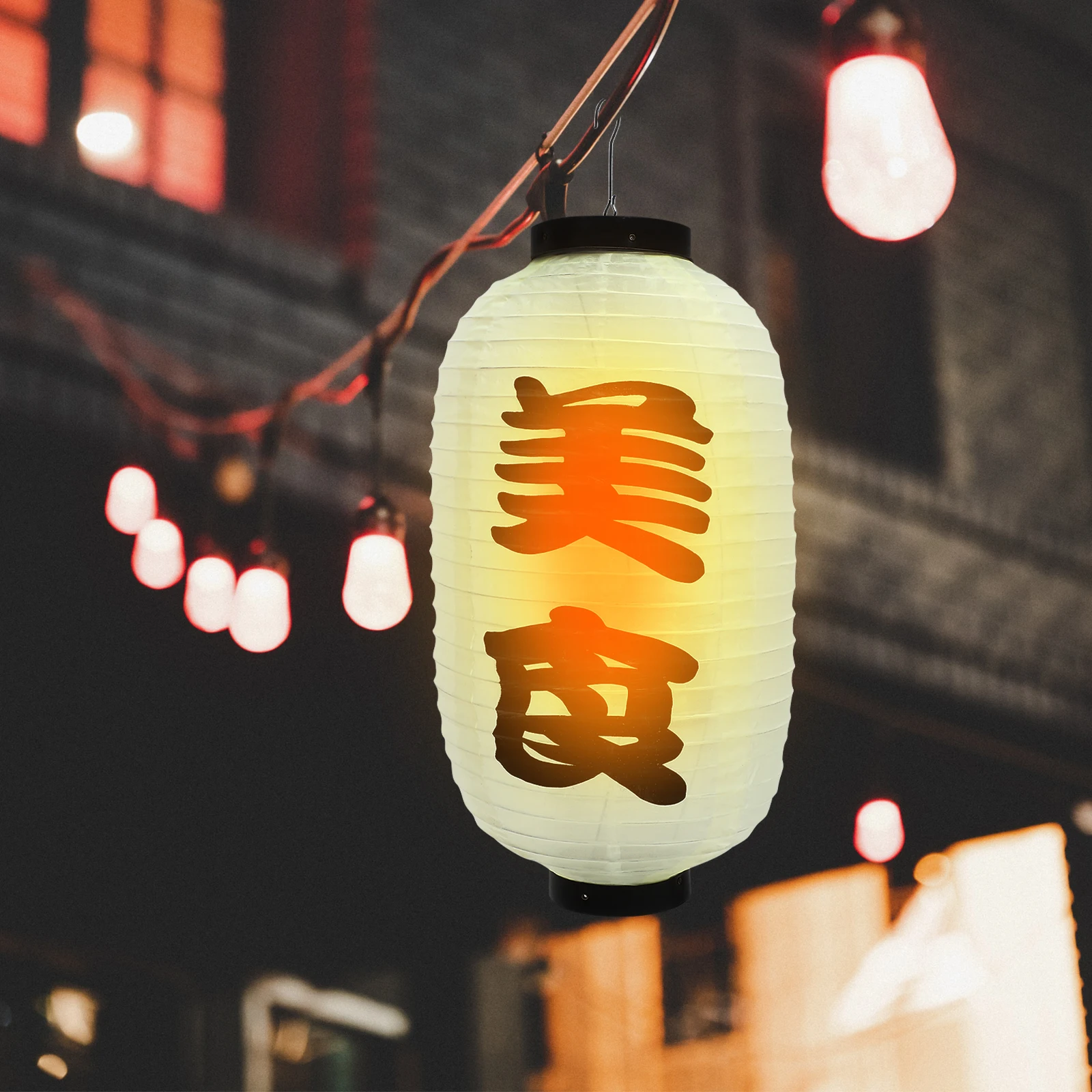 Japanese Style Waterproof Decorative Lantern 25x48cm Silk Restaurant Party naments Traditional Lanterns Indoor Outdoor
Japanese Style Waterproof Decorative Lantern 25x48cm Silk Restaurant Party naments Traditional Lanterns Indoor Outdoor