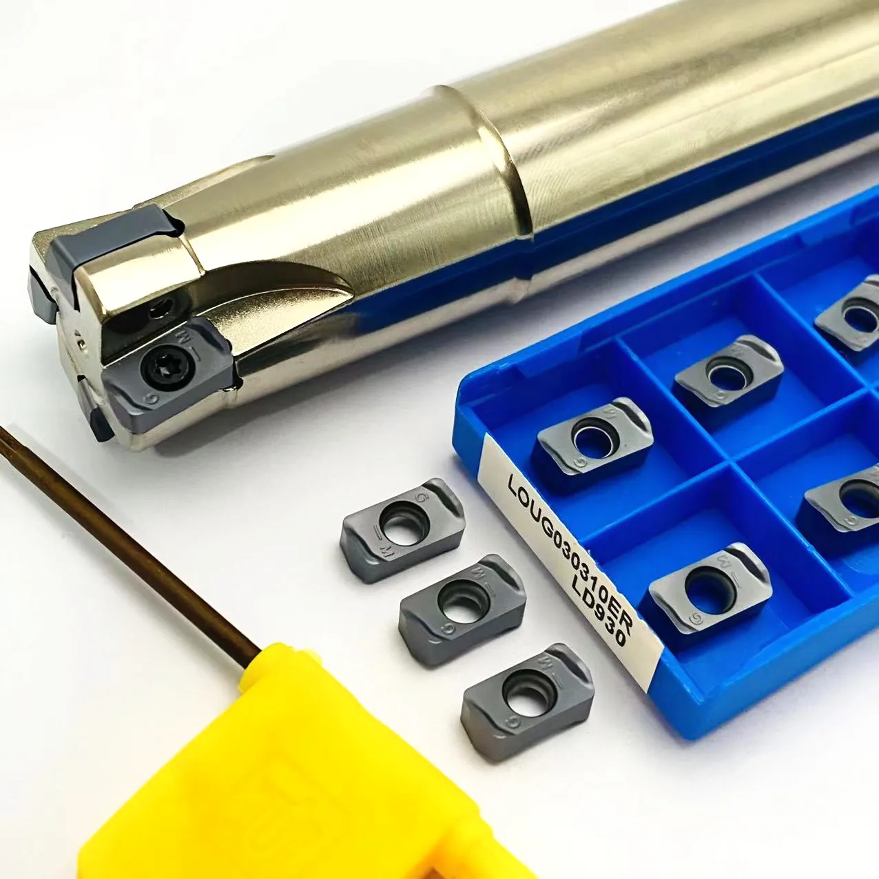 MFH03R Milling Rapid Feed Milling Cutter Rod LOGU030310ER Cemented Carbide Milling Insert Handle Alloy Cnc Blade Tool Milling
MFH03R Milling Rapid Feed Milling Cutter Rod LOGU030310ER Cemented Carbide Milling Insert Handle Alloy Cnc Blade Tool Milling