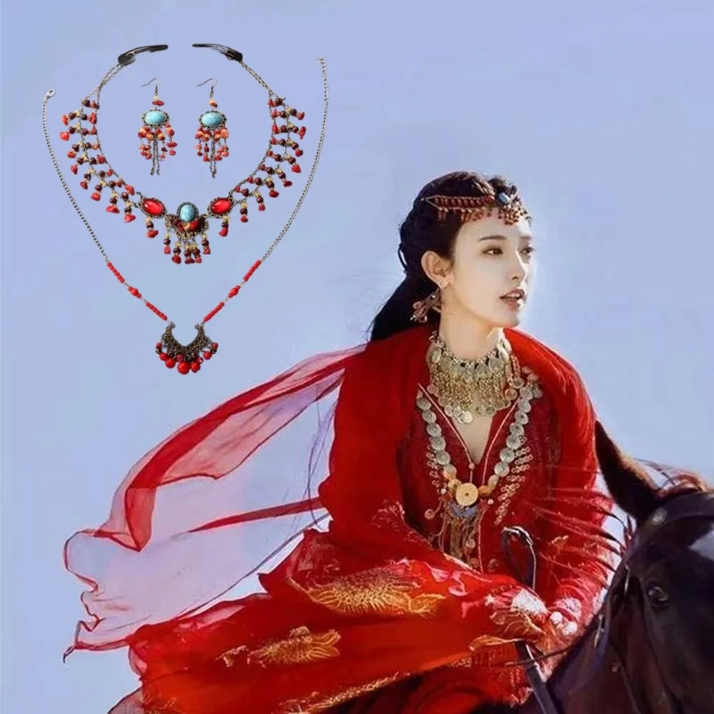 Vintage Ethnic Style Head Chain Bohemian Styles Handcrafted Festival Forehead Chain Beaded Tassel Eyebrow Pendant
Vintage Ethnic Style Head Chain Bohemian Styles Handcrafted Festival Forehead Chain Beaded Tassel Eyebrow Pendant