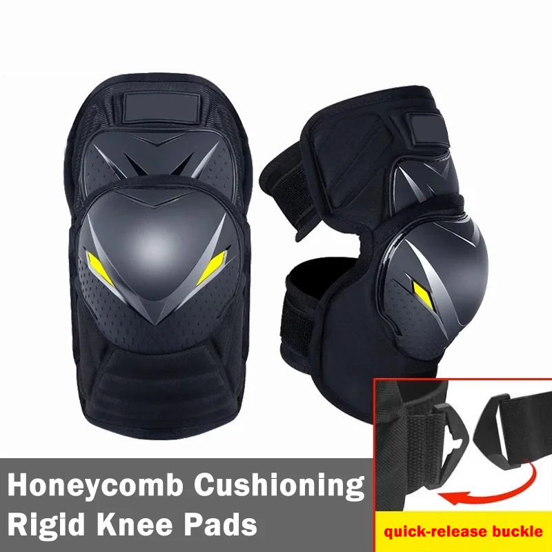 Cuirassier Protective Motorcycle Knee Pads Motocross MX Protector Honeycomb Cushion Rigid Night Reflective Racing Guards Gear
Cuirassier Protective Motorcycle Knee Pads Motocross MX Protector Honeycomb Cushion Rigid Night Reflective Racing Guards Gear
