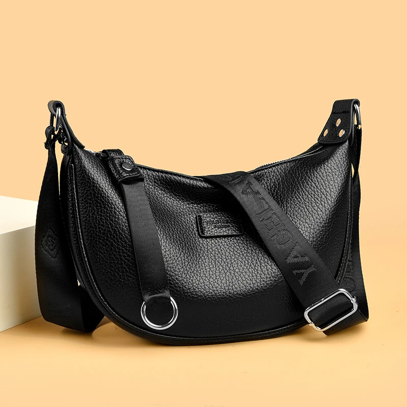 Women Travel Single Shoulder Crossbody Bag PU Dumpling Bag 2026 Lightweight Large Capacity Daily Handbag
Women Travel Single Shoulder Crossbody Bag PU Dumpling Bag 2026 Lightweight Large Capacity Daily Handbag
