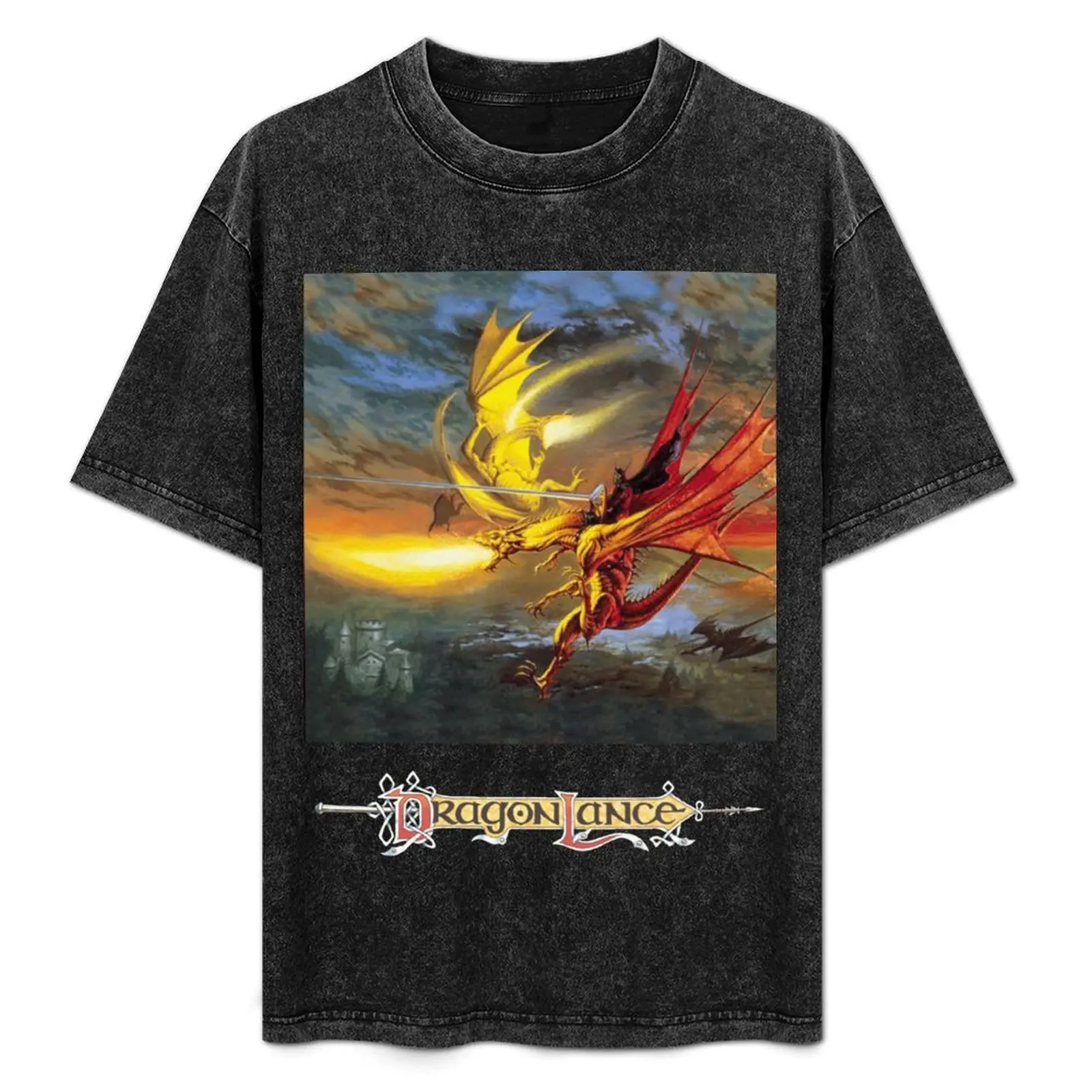 DragonLance Legend of Huma artwork T-Shirt Big Size Crew Neck T-Shirt
DragonLance Legend of Huma artwork T-Shirt Big Size Crew Neck T-Shirt