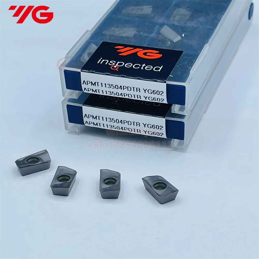 YG-1 APMT113504PDTR APMT113508PDTR APMT160408PDTR YG602 Carbide Insert APMT Inserts
YG-1 APMT113504PDTR APMT113508PDTR APMT160408PDTR YG602 Carbide Insert APMT Inserts