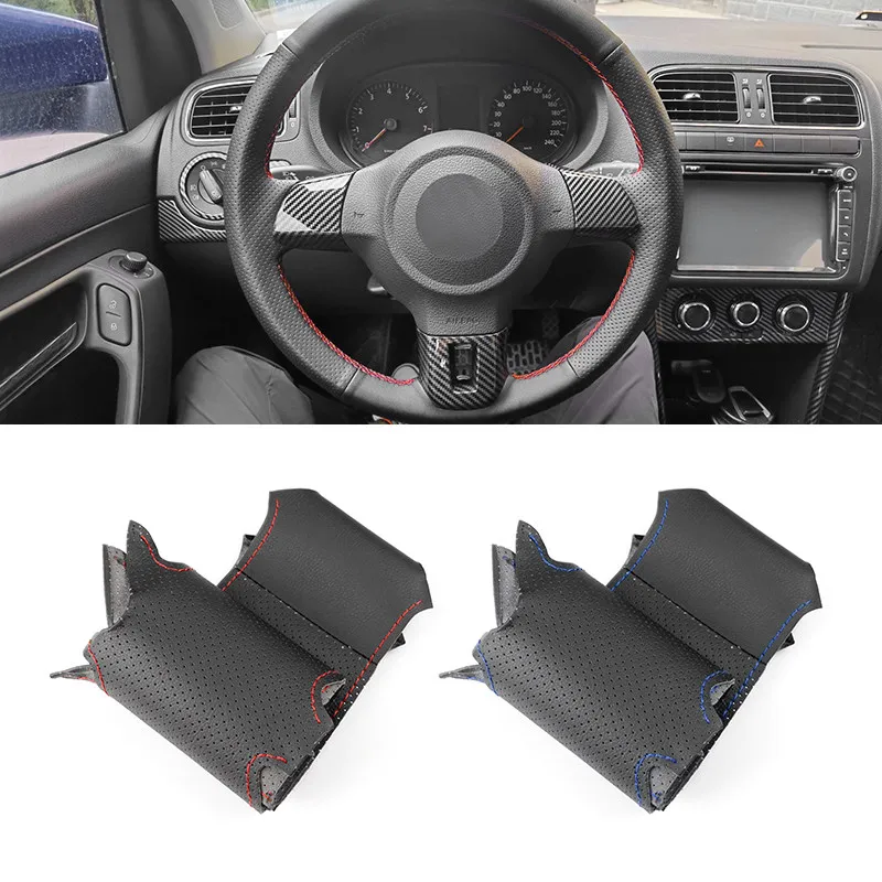 Перфорированный чехол из микрофибры и кожи для руля VW Golf 6 Jetta MK6 Polo Sagitar Bora Santana
Перфорированный чехол из микрофибры и кожи для руля VW Golf 6 Jetta MK6 Polo Sagitar Bora Santana