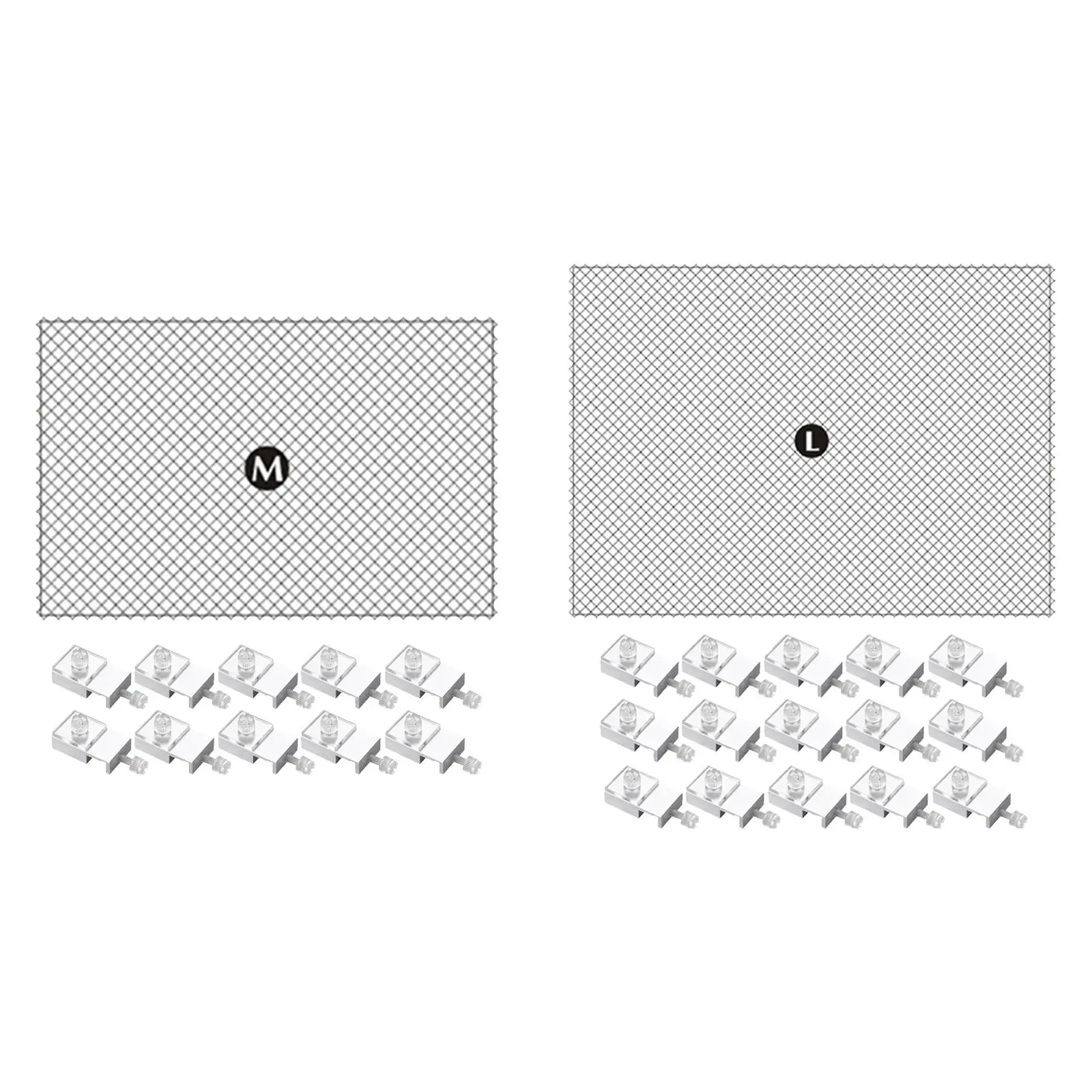 Сетка для аквариума, защитная сетка от прыжков, защита от прыжков в аквариуме, сетчатая защитная сетка
Сетка для аквариума, защитная сетка от прыжков, защита от прыжков в аквариуме, сетчатая защитная сетка