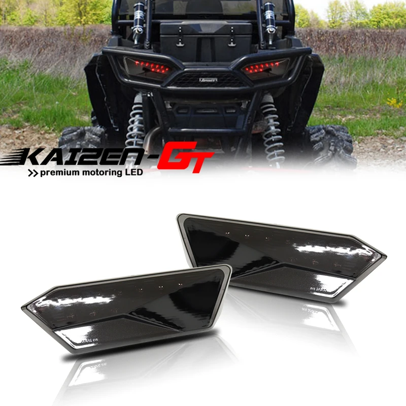 Red LED Car Rear Tail Brake Lights Running Lights Tail Lamps Assembly For Polaris RZR XP 1000/XP 4 1000/900/S 900/4 900/Turbo
Red LED Car Rear Tail Brake Lights Running Lights Tail Lamps Assembly For Polaris RZR XP 1000/XP 4 1000/900/S 900/4 900/Turbo