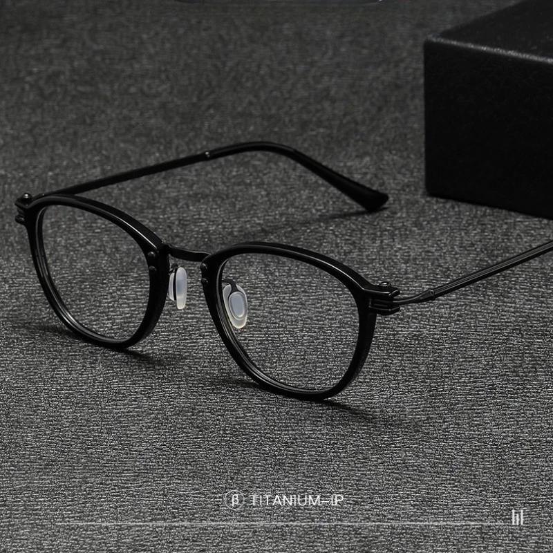 Titanium Optical Glasses Brand Designer Handmade Square Women Frames Blue Blocking Acetate for Women Myopia Eyeglasses RLT5881
Titanium Optical Glasses Brand Designer Handmade Square Women Frames Blue Blocking Acetate for Women Myopia Eyeglasses RLT5881