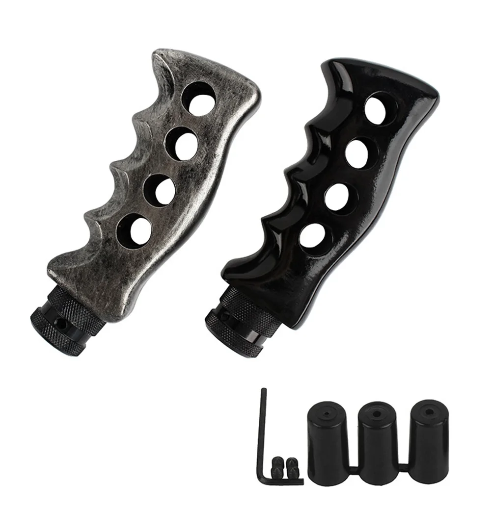 Universal Car Handle Gear Shift Knob Manual Transmission Gear Stick Lever Shifter Knob Aluminum
Universal Car Handle Gear Shift Knob Manual Transmission Gear Stick Lever Shifter Knob Aluminum