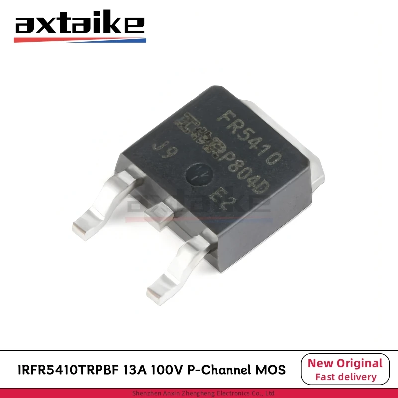 10PCS IRFR5410TRPBF FR5410 TO-252 DPAK 100V 13A 66W IRFR5410PBF IRFR5410 SMD P-Channel Enhancement Mode Power MOSFET Transistor
10PCS IRFR5410TRPBF FR5410 TO-252 DPAK 100V 13A 66W IRFR5410PBF IRFR5410 SMD P-Channel Enhancement Mode Power MOSFET Transistor