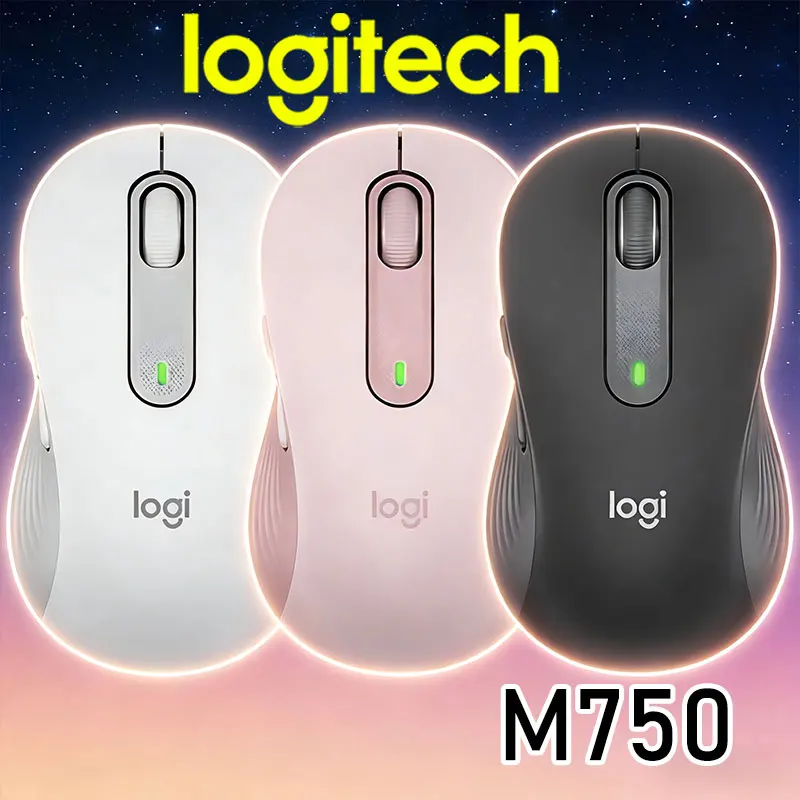 Logitech M750 wireless dual-mode silent mouse, compatible with tablets and laptops, exclusively for work
Logitech M750 wireless dual-mode silent mouse, compatible with tablets and laptops, exclusively for work
