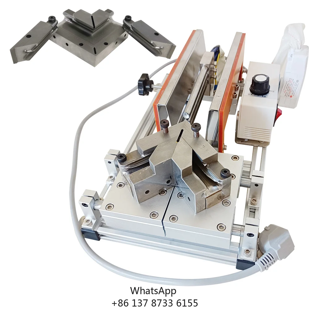PVC Portable Welding Machine For Fridge Door Rubber Seal Soft Sealing Strips Corner Welder Mini Machine
PVC Portable Welding Machine For Fridge Door Rubber Seal Soft Sealing Strips Corner Welder Mini Machine
