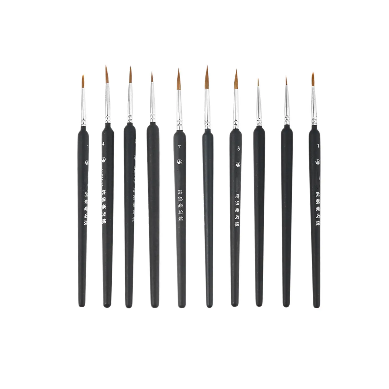 10Pcs High Quality Wolf Fine Hair Paint Brushes Set Lightweight for Watercolor Acrylic Oil Gouache Painting Art
10Pcs High Quality Wolf Fine Hair Paint Brushes Set Lightweight for Watercolor Acrylic Oil Gouache Painting Art