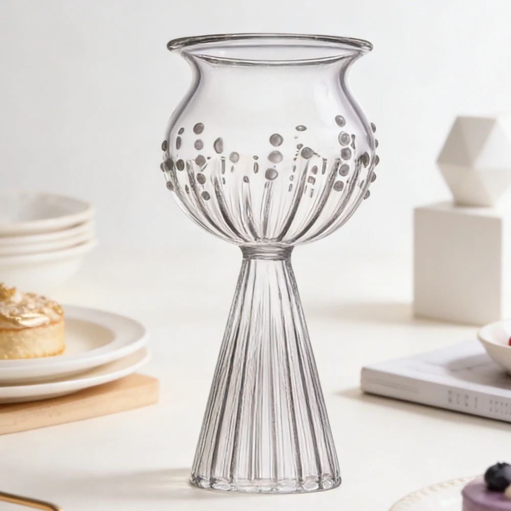 High Footed Magnolia Cup New Household Transparency High Borosilicate Heat-resistant Glass Tea Set Lamp Blowing Process Teacup
High Footed Magnolia Cup New Household Transparency High Borosilicate Heat-resistant Glass Tea Set Lamp Blowing Process Teacup