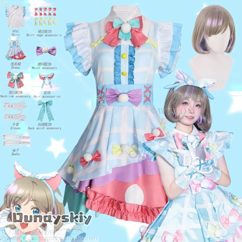 LiellaTang Keke Косплей Аниме LoveLive Костюм Мультфильм Сказочный Стиль Макарон Цвет Торт Лолита Хэллоуин {Anna zhang Online}
LiellaTang Keke Косплей Аниме LoveLive Костюм Мультфильм Сказочный Стиль Макарон Цвет Торт Лолита Хэллоуин {Anna zhang Online}