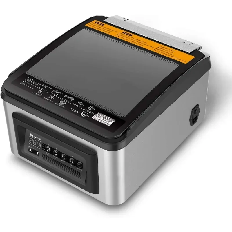 Wevac Vacuum Chamber Sealer - for Fresh Meats, Soups, Sauces. Heavy Duty, Commercial Width, Compact Design.
Wevac Vacuum Chamber Sealer - for Fresh Meats, Soups, Sauces. Heavy Duty, Commercial Width, Compact Design.