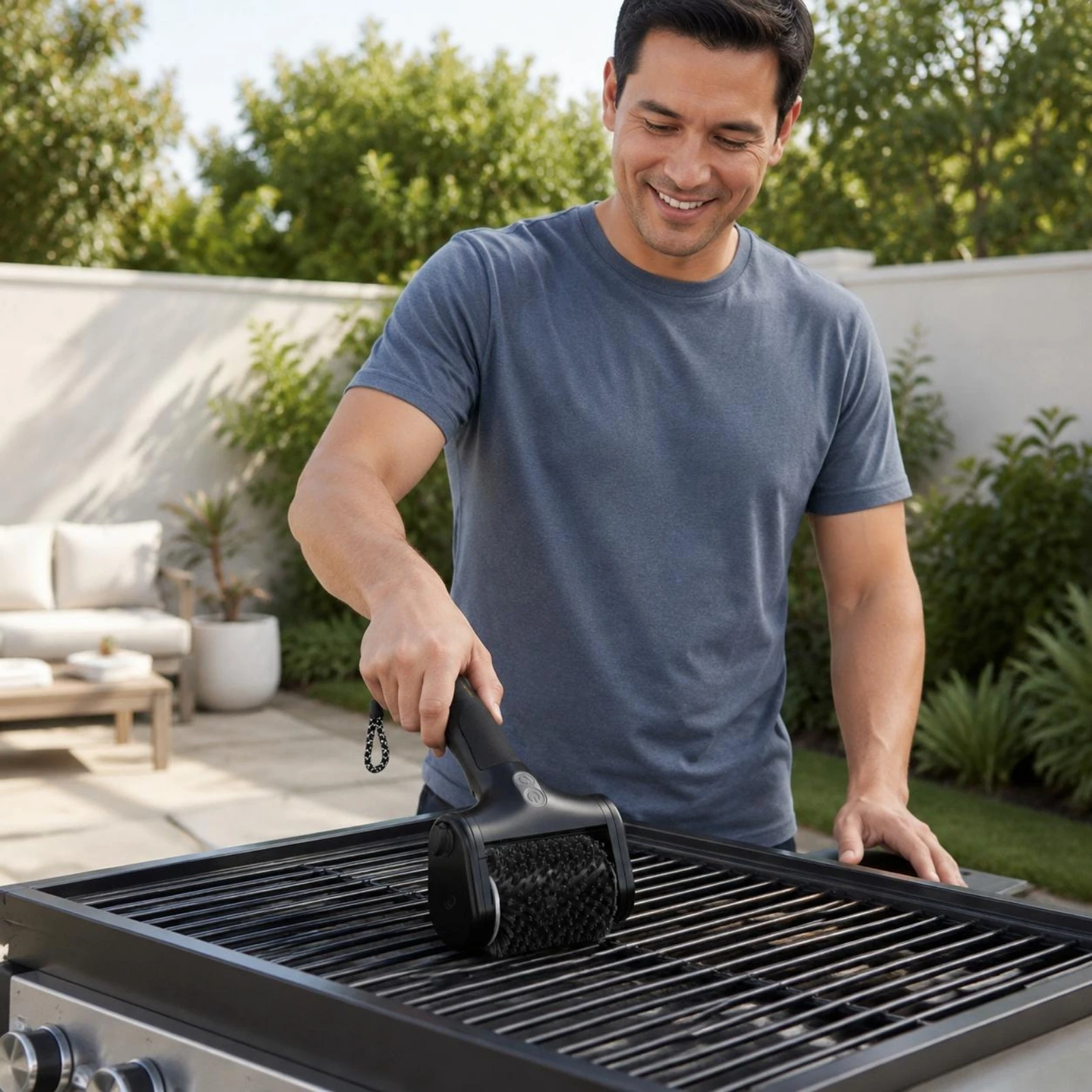 LED Grill Brush Heat-Resistant Electric Grill Brush Electric Barbecue Cleaner Long Runtime for Outdoor Grilling
LED Grill Brush Heat-Resistant Electric Grill Brush Electric Barbecue Cleaner Long Runtime for Outdoor Grilling