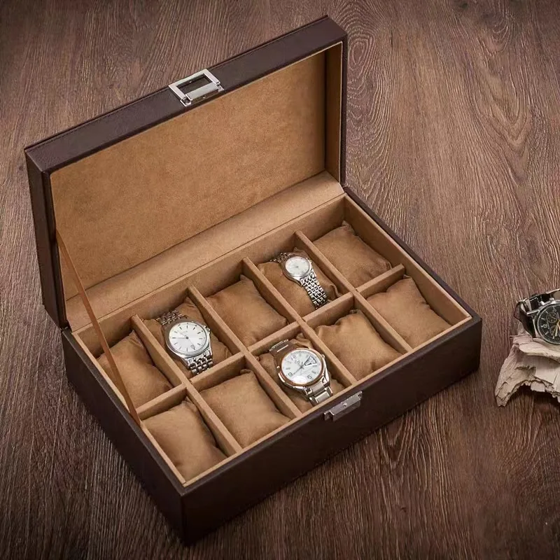 Кожаная коробка для часов, минималистичные коробки для хранения часов, большая коллекция, витрина для механических часов, органайзер, упаковка, подарки
Кожаная коробка для часов, минималистичные коробки для хранения часов, большая коллекция, витрина для механических часов, органайзер, упаковка, подарки