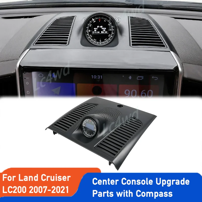 LC4WD 4x4 Interiro Dashboard Panel with Compass Instrument Replacement Trim Cover For Toyota Land Cruiser LC200 2007-2021
LC4WD 4x4 Interiro Dashboard Panel with Compass Instrument Replacement Trim Cover For Toyota Land Cruiser LC200 2007-2021