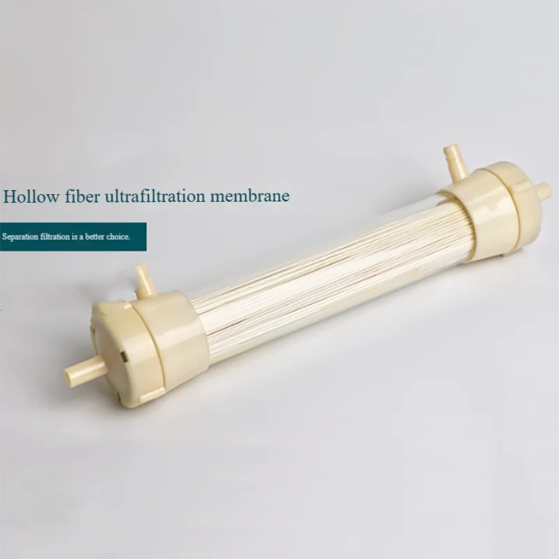 1PCS PES hollow fiber ultrafiltration membrane module diameter 32mm protein purification desalting and concentration
1PCS PES hollow fiber ultrafiltration membrane module diameter 32mm protein purification desalting and concentration