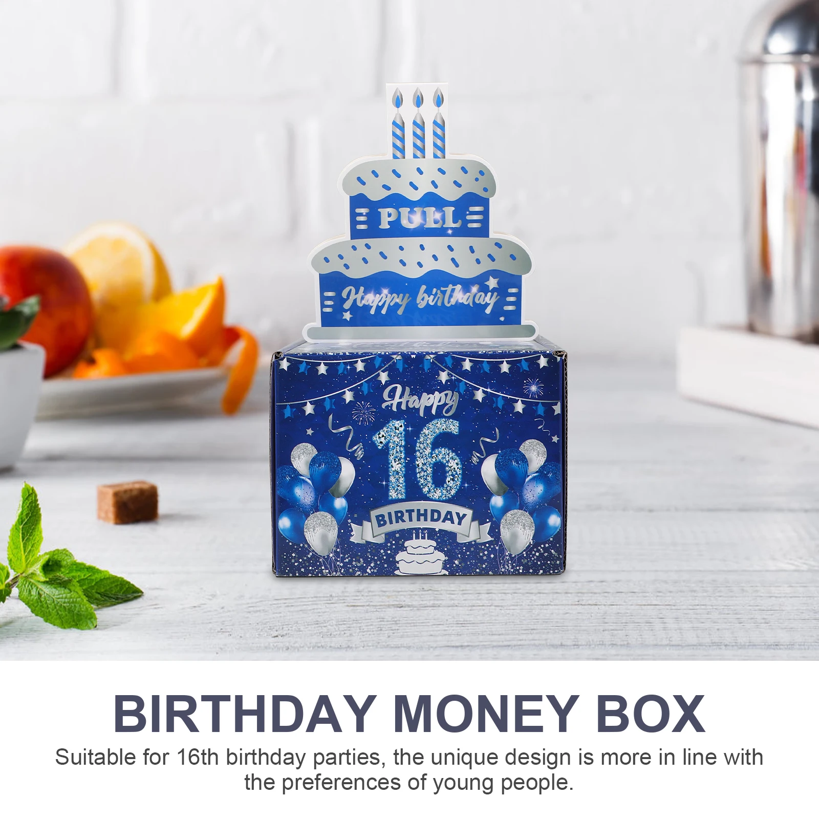 16th Birthday Gift Box Blue Silver Money Pull Out Cake Dispenser Party Supplies Cash Kit Decor Cake Money Box Birthday
16th Birthday Gift Box Blue Silver Money Pull Out Cake Dispenser Party Supplies Cash Kit Decor Cake Money Box Birthday